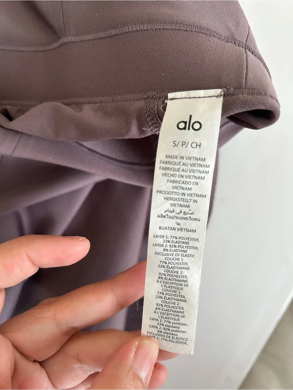 ALO Yoga Airlift Down the Line Tennis Skirt in Raisinette